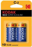 Kodak Max Alkaline Battery C LR14 2ks