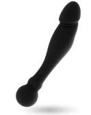 Black and Silver Karl Black gspot silikonové dildo