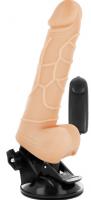 Basecock Realistic Vibrator RC Flesh 18.5c