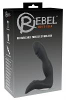 Rebel Prostate Plug Stimulator anální kolík Black recharge 14.6 cm