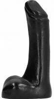 All Black Realistic Dildo Extra Small 8,5 cm, realistické dildo s průměrem 2 cm