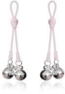 Nipple Clamps with jingle bell silver