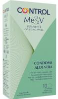 Kondomy Control s Aloe vera 10 ks přírodní (54 mm)