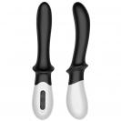 Boss Series Silicone G Spot Massager 10 - Vibrátor na bod G s funkcí vyhřívání Czarny