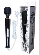 Boss Series Magic Wand Cable - Wand Vibrátor Černý