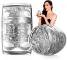 Cestovní masturbátor FleshlightStoya - průhledný Quickshot