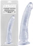 Dildo Basix - Rubber works clear 18