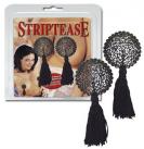 Striptease Tassels Black - střapce na bradavky Striptease Tassels Black - střapce na bradavky