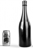 All Black Champagne Bottle Medium