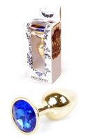 Boss Series Jewellery Gold Dark Blue