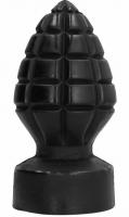 All Black Explosive Anal Plug 15cm