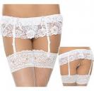 Suspenderbelt String S-M,White