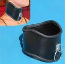 Leather Collar with Ring Buckle