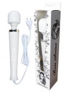 Boss Series Magic Wand Cable - Wand Vibrátor Bílý